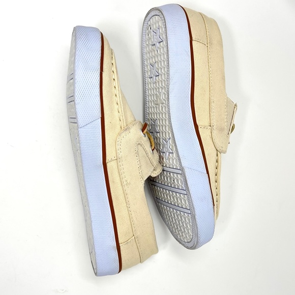 (Childrens) Place kids canvas boat/dock shoe size 3 - Picture 4 of 10